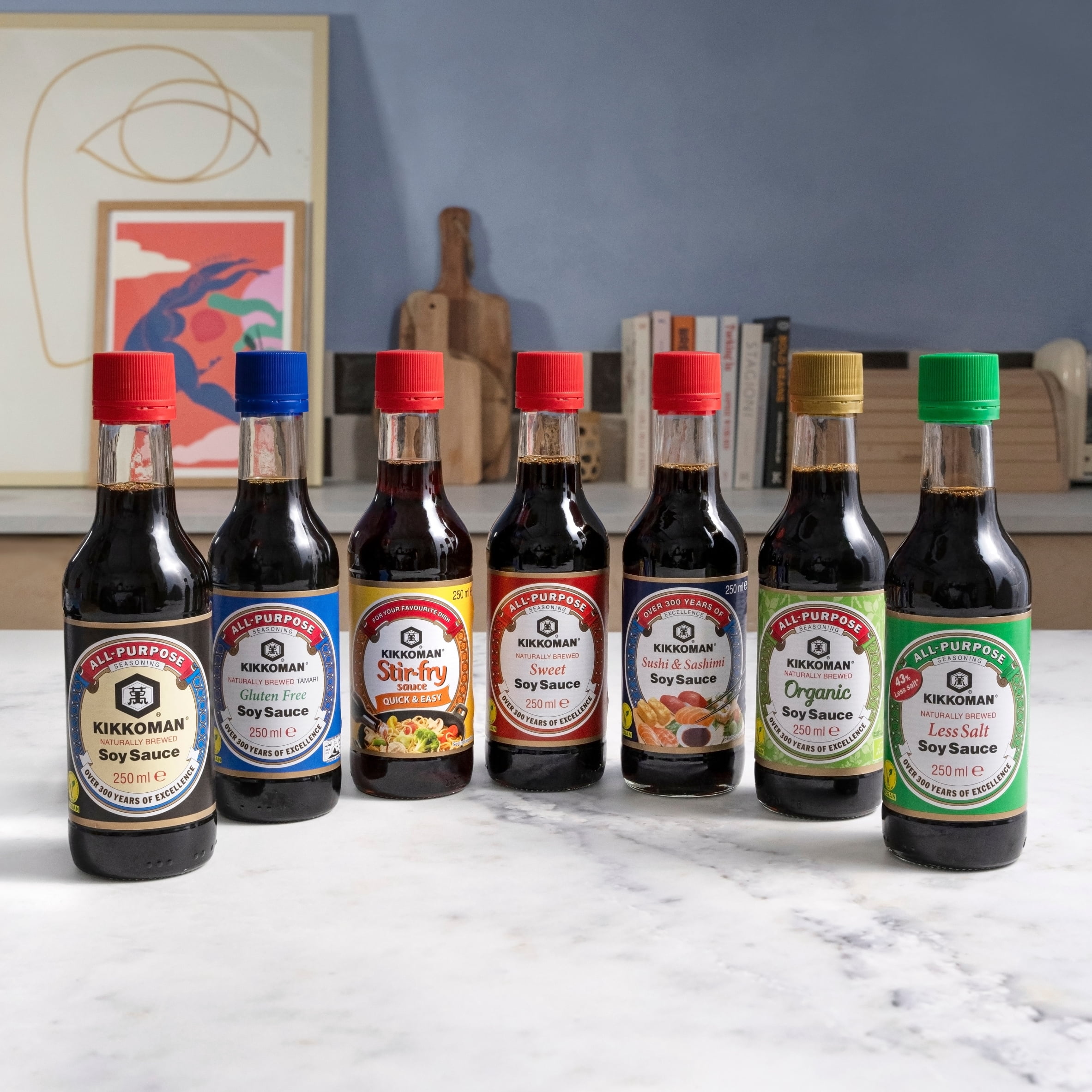 Kikkoman Tamari Gluten Free Soy Sauce 250Ml, Imported from Britain
