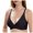 A97-Black, variant on Posture Bras for Women - Front Closure Bra for Women No Underwire Back Support Full Coverage Bra(Coffee,XXL)