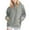 Gray, variant on cocolona Womens Oversized Hoodie Fall Winter Long Sleeve Hoodies Pullover Fashion Casual Solid Color Hoode Sweatshirt with Pockets