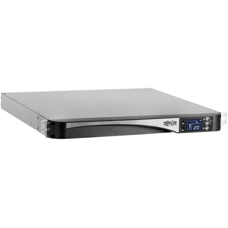 UPC: 0037332239297 | TRIPP LITE SMART750RT1U 750VA 600W 4 Outlets 120V Line-Interactive UPS – 4 NEMA 5-15R Outlets Network Card Option USB DB9 1U Rack/Tower