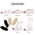 thumbnail image 4 of MasteelfCA 1 Set 2 Pairs 4D Heel Cushions Practical Heel Grips Protectors Heel Pads, 4 of 7