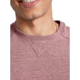 thumbnail image 5 of Hanes Men's Originals French Terry Tri-Blend Crewneck Sweatshirt, Sizes S-2XL, 5 of 7