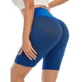 thumbnail image 1 of FANNYC Women's Yoga Shorts High Waist Abdomen Control Hip-Up Sports Shorts Workout Half Pants Elastic Waistband Activewear Sexy Biker Shorts For Running Jogging Jogging, 1 of 7