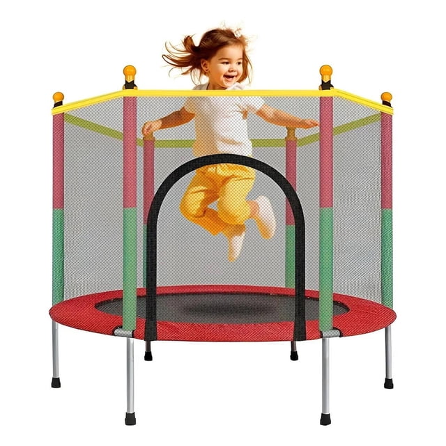 Trampolín Brincolín Para Niños Tumbling Red Seguridad 1.4m rojo