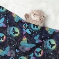 thumbnail image 2 of Naloa Blue Butterfly Dog Blanket, 3 Sizes Cat Blanket for Indoor Cats Large Medium Small Dog Gifts-Large, 2 of 8