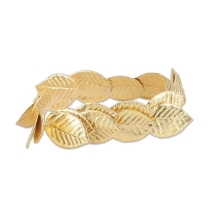 Club Pack of 12 Fabric Roman Laurel Wreath Head Band Costume Accessories - One Size