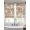 Dark Brown, variant on Pink Coastal Sheer Curtains 96 Inch Length 2 Panels Set, Summer Ocean Waves Ombre Sea Starfish Voile Window Treatment Semi Sheer Long Curtains Drapes for Bedroom/Living Room/Kitchen 52"x96"x2