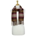 thumbnail image 2 of Men's, Women's Plaid Warm Soft Winter Scarf, 2 of 3