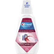 Crest 3D White Glamorous White Alcohol Free Multi-Care Whitening Mouthwash, Arctic Mint, 16 fl oz (473 mL) - Pack of 4