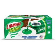Libman Tornado Spin Mop All-in-One Floor Cleaning Kit with Advanced Microfiber Head