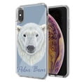 thumbnail image 1 of MUNDAZE For Apple iPhone X XS Polar Bear Design Double Layer Phone Case Cover, 1 of 1