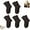 Coffee, variant on Kesuv Fall Socks, Kesuv 5 Pairs Women's Solid Mid-calf Socks, , for Fall Winter,Cozy Sweater Sock(5 Pairs)