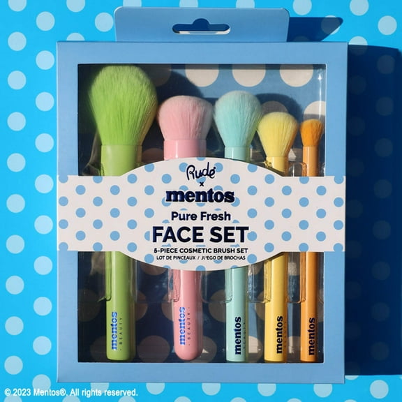 RUDE COSMETICS Mentos Face Brush Set