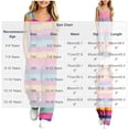 thumbnail image 3 of Hduncf Girls Sleeveless Jumpsuits Casual Spaghetti Strap Romper with Side Pockets Teen Girls Wide Leg Jumpsuit Summer Outfits Pink 11-12 Years, 3 of 9