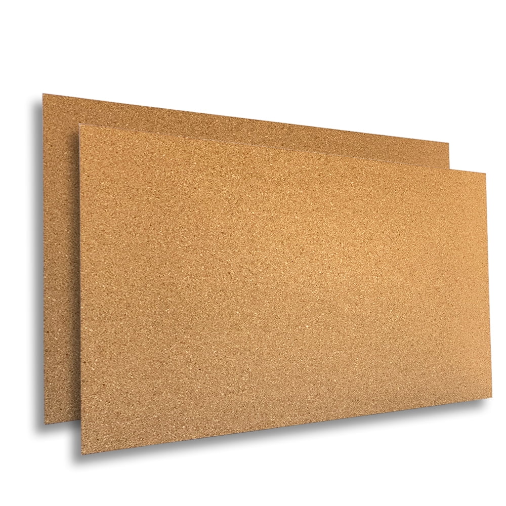 Manton Cork Sheet 24" x 36", 100 Natural (1/2inchthick) Walmart