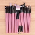 thumbnail image 3 of 15 Pcs Makeup Brushes Set Foundation Blending Blusher Concealer Brow Eye Shadow Brushes Synthetic Fiber Makeup Brush Set, 3 of 13