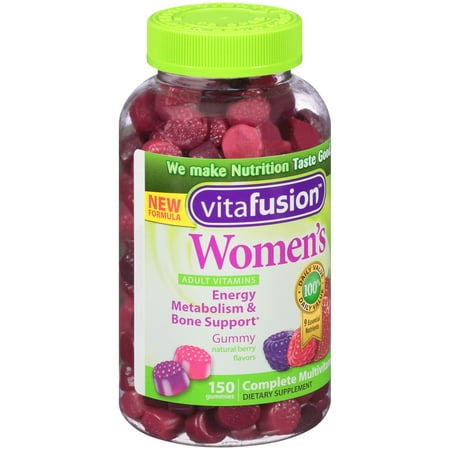 Vitafusion™ Women's Natural Berry Flavors Complete Multivitamin Gummies Dietary Supplement 150 ct Bottle