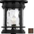 thumbnail image 2 of Trans Globe Lighting 40374 Boardwalk 24" Tall Outdoor Pier Mount Post Light - Black, 2 of 3