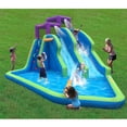 thumbnail image 3 of Kahuna Twin Falls Outdoor Inflatable Splash Backyard Water Slide Park (2 Pack), 3 of 6