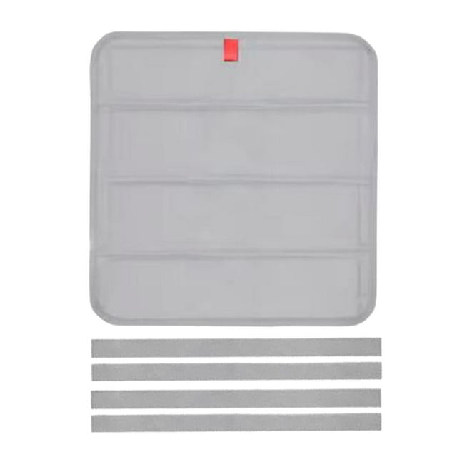 Miulika Couverture Occultante pour Lucarne de Camping Randonnée Toit Ouvrant Imperméable Ombre de Fenêtre Gris