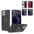 thumbnail image 6 of For iPhone 12/12 Pro Case Magnetic Kickstand Shockproof Cover + Tempered Glass, 6 of 8