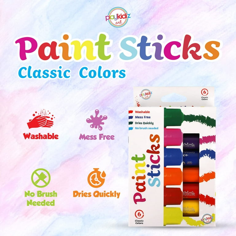 6pcs & 12pcs Color Washable Classic Poster Paint Arts and Crafts