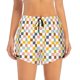 thumbnail image 2 of Balery Colorful Checkered 1 Pantalones cortos deportivos para mujer con forro y dos bolsillos, elásticos, para entrenamiento, gimnasio, yoga-XX-Large, 2 of 7