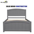 thumbnail image 2 of Bellemave Twin Wood Platform Bed  Gray, 2 of 8