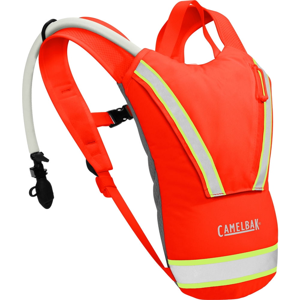 CamelBak Hi-Viz 62598 70oz 2L Hydration Backpack w Antidote Blaze Orange by CamelBak