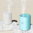 thumbnail image 4 of Yuarrent Humidificador de aire de 200ML, difusor de aceites esenciales, rociador de 2 modos, atomizador de bajo ruido para viajes en coche, accesorios Humidificadores Verde Yuarrent HA028216-02B, 4 of 6