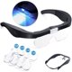 thumbnail image 1 of Lunette Loupe Grossissante LED Eclairante Recargable, Lupa de, 1 of 5