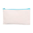 thumbnail image 2 of Wzzjkit Sac à Fermeture Éclair en Toile de Coton Vierge Trousse de Rangement pour Papeterie, 2 of 2