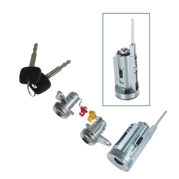 Ignition & Door Lock Cylinder Set for 1993 1994 1995 1996 1997 Toyota Corolla
