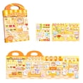 thumbnail image 3 of Reusable Sticker Book, Sticker Activity Book, Develop Children's Imagination or Food, 3 of 7