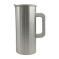 thumbnail image 1 of Jarra de acero inoxidable con tapa, jarra multiusos para bebidas, para agua fría, tetera para té helado, para bar, restaurante, cafetería y cocina. Blanco, 1 of 8