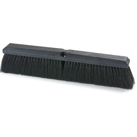 

Plastic Floor Sweep Floor Brush for Cleaning 18 Inches Black