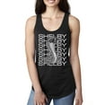 thumbnail image 2 of Wild Bobby Ford Shelby All-Over Cobra Women Racerback Tank Top, 2 of 6