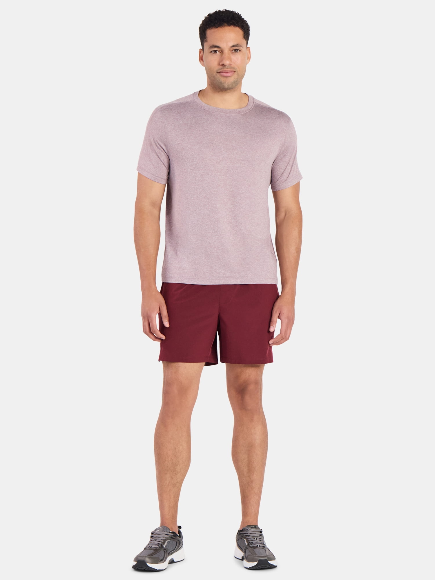 Athletic Works Men's and Big & Tall Men's Soft ButterCore Tee with Short Sleeves, Sizes S-5XL