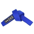 thumbnail image 4 of Jiu Jitsu Belt Twister A3 Blue 3.8cm Wide Cotton, 4 of 4