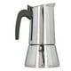 thumbnail image 5 of Stovetop Moka Pot 430 Cafetera portátil de acero inoxidable para estufas de inducción, 6 tazas, 5 of 10