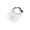 #0759-White, variant on Kieccall Fan Shaped Sun Hat with Stickers Extended Brim UV Protection Built in Rechargeable Cooling Fan