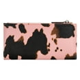 thumbnail image 3 of Wrangler Cow Print Wallets Womens Bifold Credit Card Wallet Women's Wallets, Card Cases & Money Organizers Brown Wallet for Women Ladies Female Cash Wallet with Smooth Zipper, 3 of 7