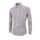 thumbnail image 1 of Blusa y camisa de manga larga con cuello vuelto para hombre, color liso, informal, a la moda, con bolsillos, manga larga, botones, cárdigan, sudadera con capucha, blusa de poliéster para hombre, 1 of 3
