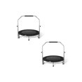 thumbnail image 1 of SereneLife 40 Inch Portable Pro Aerobics Sports Trampoline, Adult Size (2 Pack), 1 of 8