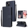 thumbnail image 3 of Wallet With Card Slot Photo Frame Stand Magnetic Flip Leather Case For Apple iPhone 15 Pro Max 14 Plus 13 12 11 Anti-fall Cover, 3 of 5