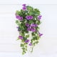 thumbnail image 2 of 24 racimos de campanillas artificiales, flores artificiales resistentes a los rayos UV para macetas colgantes de interior/exterior y decoraciones de ventanas, 2 of 6