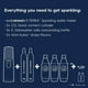 thumbnail image 3 of Paquete para hacer agua con gas SodaStream E-TERRA (negro), con CO2, botellas carbonatadas y sabores de gotas burbujeantes, 3 of 5