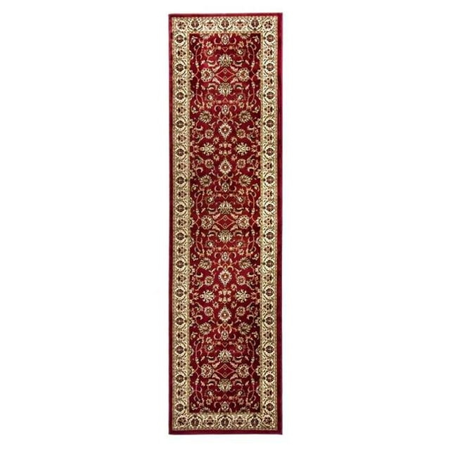 Infinity Home 549302L SAROUK RED 2 ft. 3 in. x 9 ft. 6 in. Runner 54930