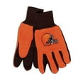 thumbnail image 1 of Cleveland Browns Adult Size Two Tone Gloves, 1 of 1