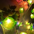 thumbnail image 6 of Quality Home Battery Powered Orange Slices 2m Yard Lemon Orange Light String Light Fairy Light Decorative Lights YELLOW, 6 of 7